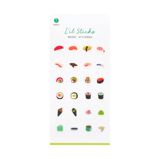 L'il Sticks Washi Stickers - Sushi