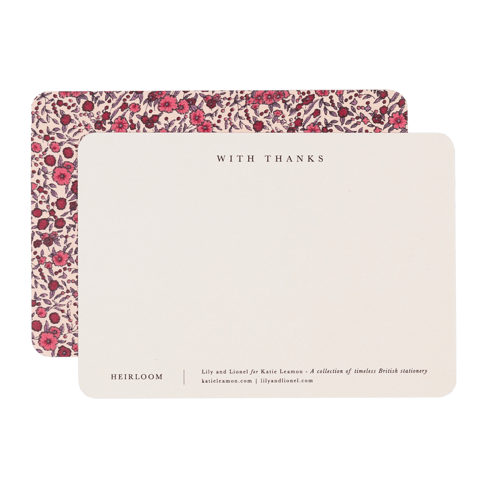 Heirloom Roses Stationery Cards