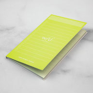 w/U Slim Sticky Notes - List booklet