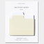 Blank Tab Sticky Note Set