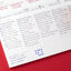 Power List Deskpad filled out on bright red and black background