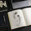 Executive Notebook with Koi Fish Sketch