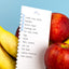 Go List Notepad with groceries