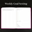 Goal Planner 2025 Weekly Goal Setting