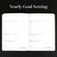 yearly goal setting spread