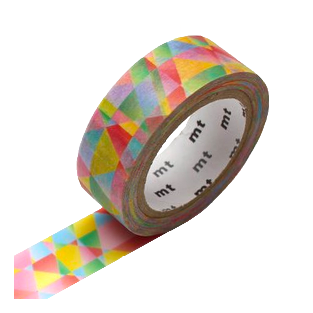 Watercolor mini washi tape strips in 48 colors. Semi-transparent masking  tape or adhesive strips. EPS file has global colors for easy color changes.  Stock Vector