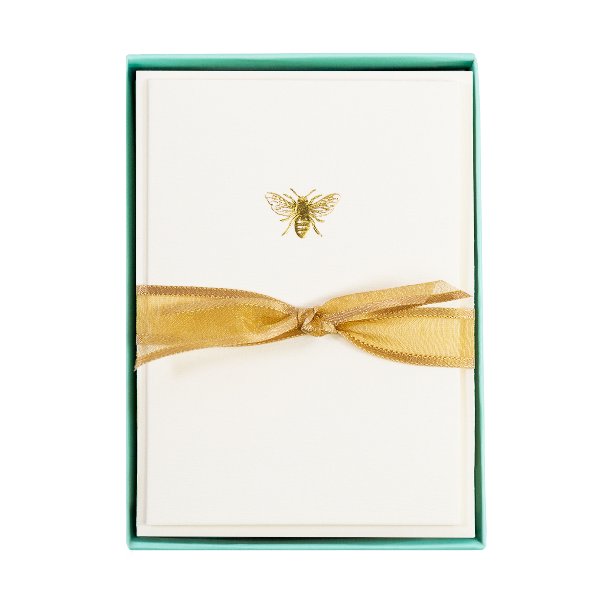 Gold Foil Bee - Blank Card Set – Ink+Volt