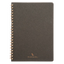 Kunisawa Find Ring Note - Spiral Notebook charcoal