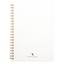 Kunisawa Find Ring Note - Spiral Notebook white