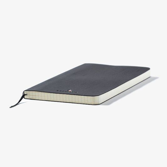 Kunisawa Find Note Softcover Notebook black cover black ribbon