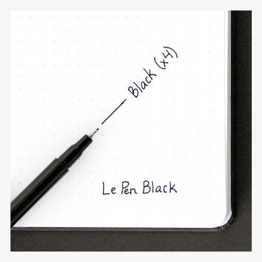 Le Pen - Black 4-pack swatch