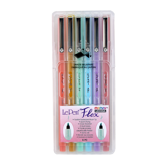 Le Pen Flex - Pastel 6-pack