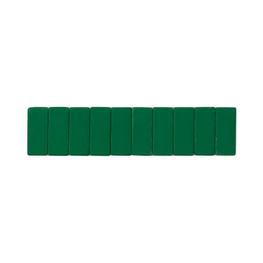 Palomino Blackwing Replacement Erasers set of 10 green