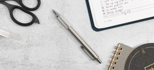 Zebra F-701 All Metal Retractable Ballpoint Pen lifestyle