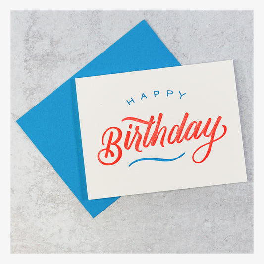 Brights Birthday Card Set - Happy Birthday