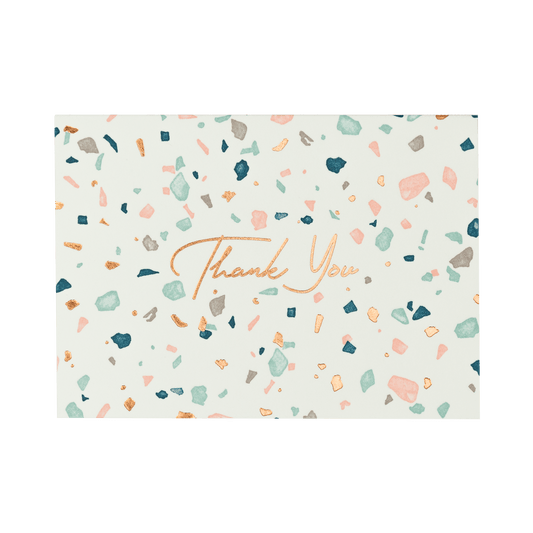 Terrazzo- Thank You Card Set