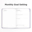 Ink+Volt 6-Month Undated Goal Planner monthly goal setting