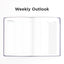 Ink+Volt 6-Month Undated Goal Planner weekly outlook