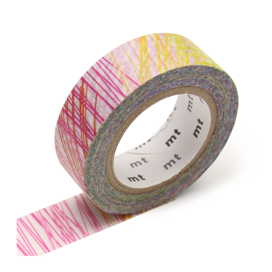 mt washi tape scribble