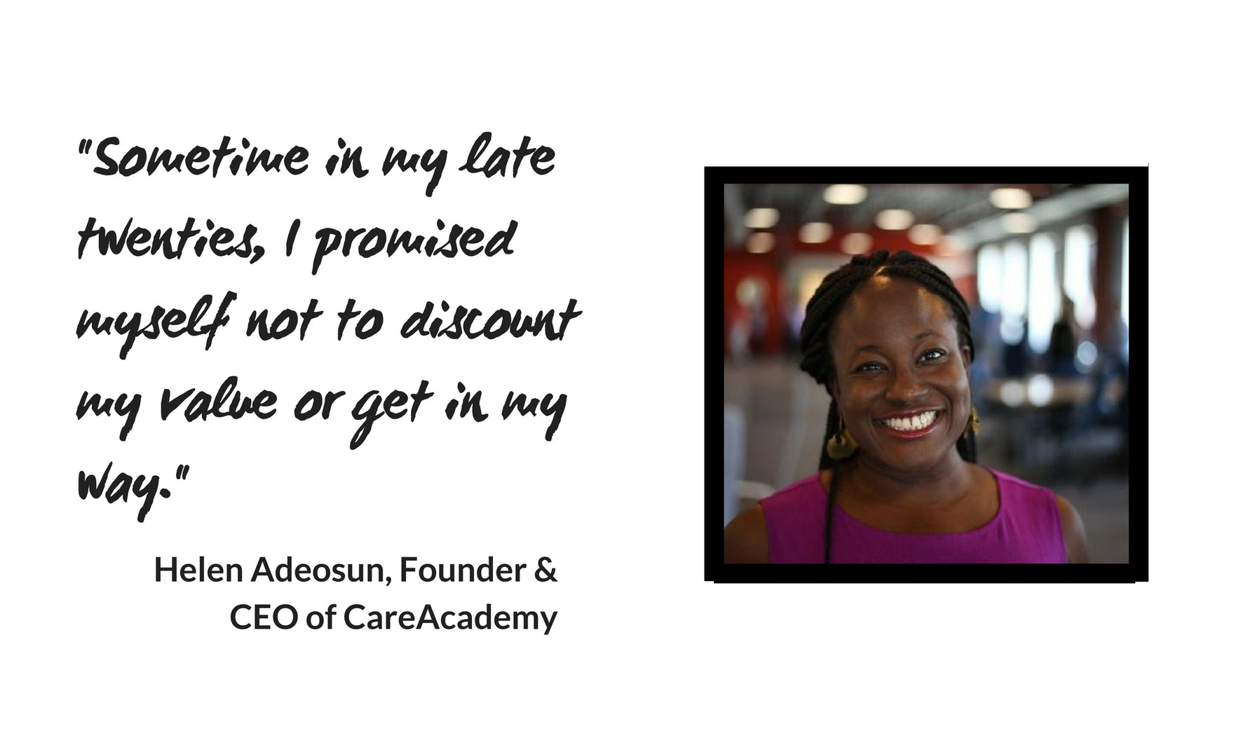 Helen Adeosun, CEO of CareAcademy, Answers “What’s In Your Planner?”