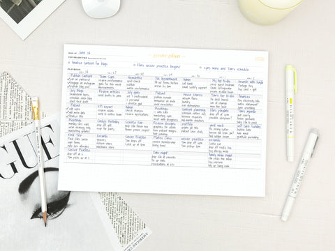 How to Get Things Done With Visual Planning – Ink+Volt