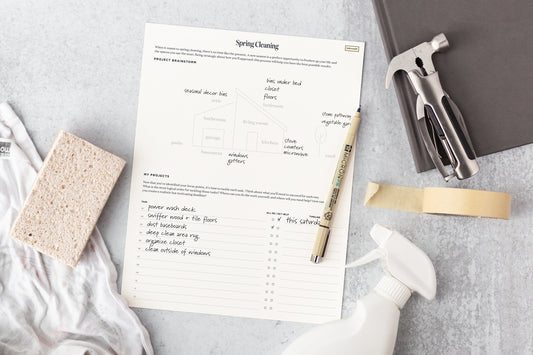 Free Worksheet: The Ultimate Guide to Tackling Spring Cleaning