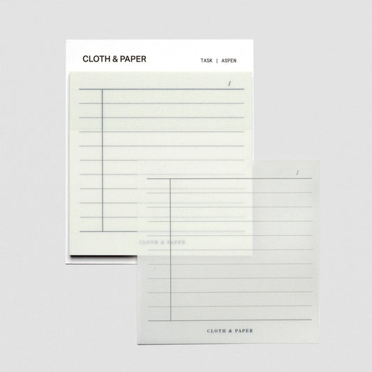 Tasks Transparent Sticky Note