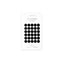 Mini Shape Sticker Set black dots