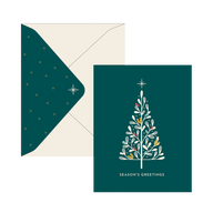 Holiday Tree - Season's Greetings Card Set