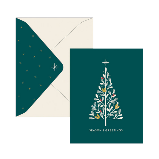 Holiday Tree - Season's Greetings Card Set