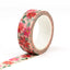Washi Tape - Poinsettia