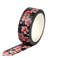 Washi Tape - Florals Night Blooms