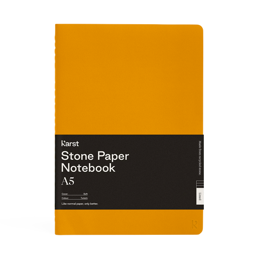 Karst A5 Softcover Notebook Tumeric