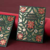 Foil Garden - Happy Holidays Card Set