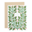 Foil Holly - Happy Holidays Card Set