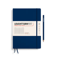 Leuchtturm1917 Composition B5 Hardcover Notebook navy lined