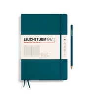 Leuchtturm1917 Composition B5 Hardcover Notebook pacific green lined