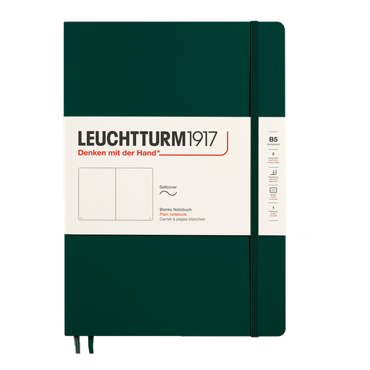 Leuchtturm1917 Composition B5 Softcover Notebook forest blank