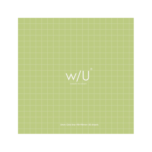 w/U Square Sticky Notes - Grid