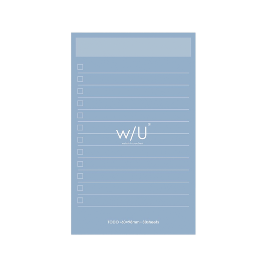 w/U Slim Sticky Notes - List