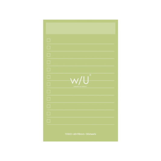 w/U Slim Sticky Notes - List