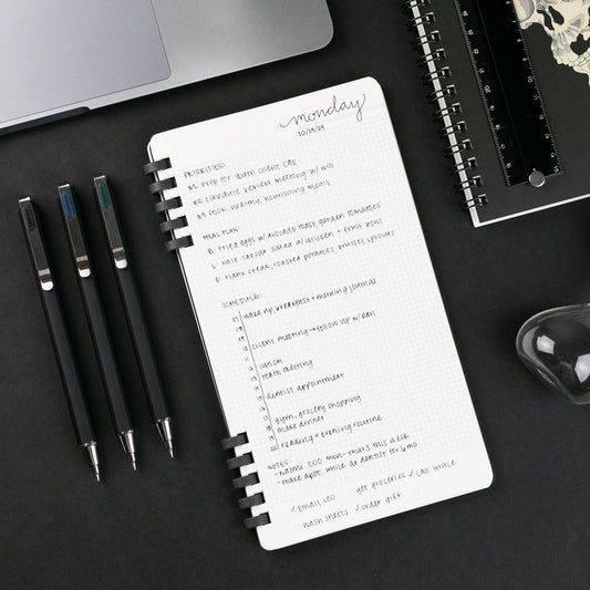 w/U A5 Slim Notebook - Grid