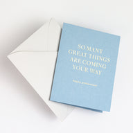 Great Things Graduation - Single Card