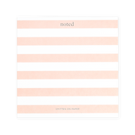 Peony Stripe Chunky Notepad