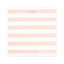 Peony Stripe Chunky Notepad