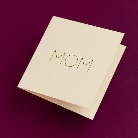 Mom - Mini Enclosure Card