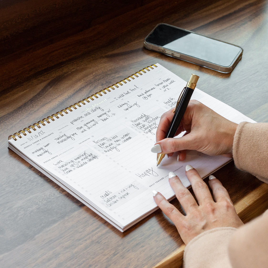 Dashboard Spiral Deskpad