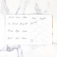 Modern Calligraphy: The Workbook interior