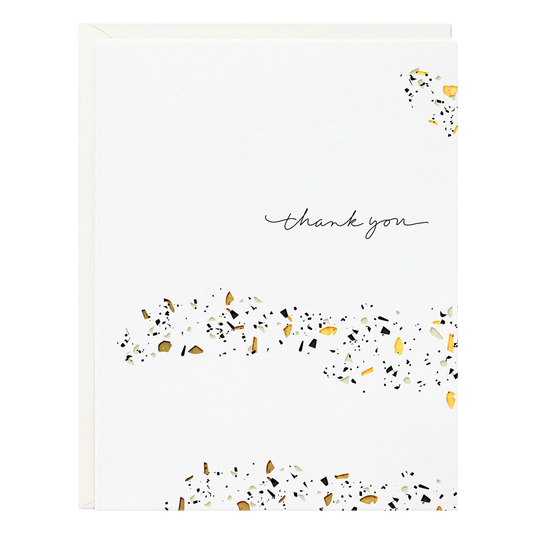 Foil Confetti - Thank You Card Set