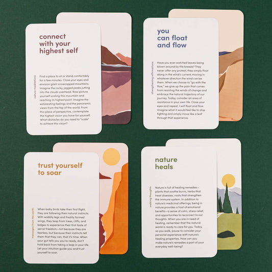 Nature Meditations Deck